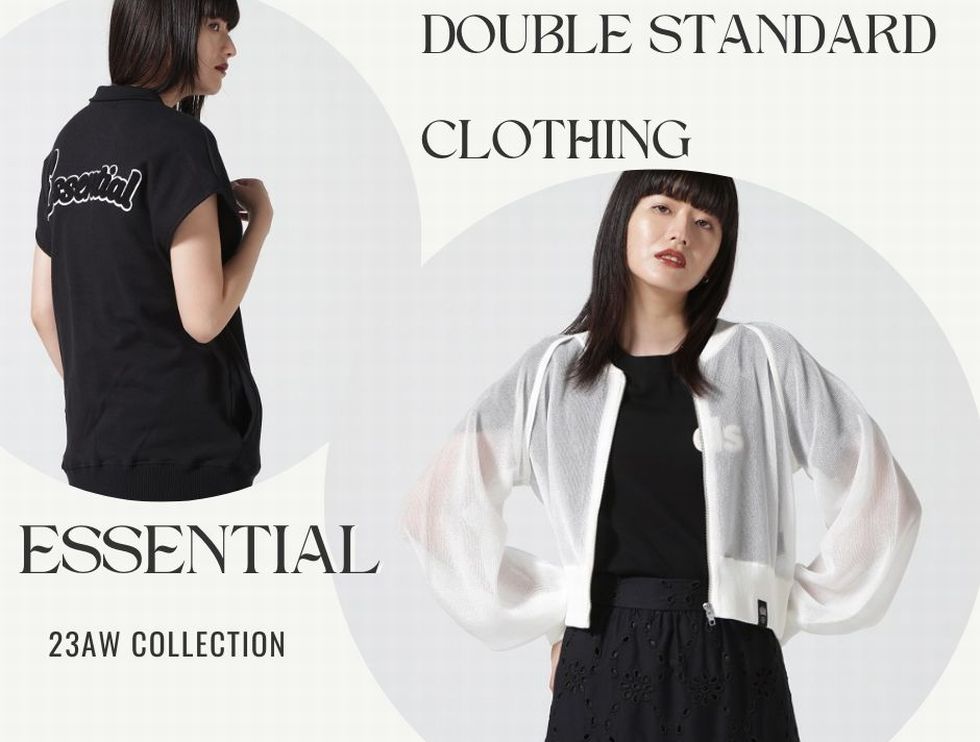 DOUBLE STANDARD CLOTHING』&『ESSENTIAL』新作入荷 | US ONLINE STORE