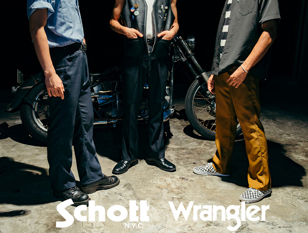 Schott × Wrangler コラボアイテム発売決定！ | US ONLINE STORE（US