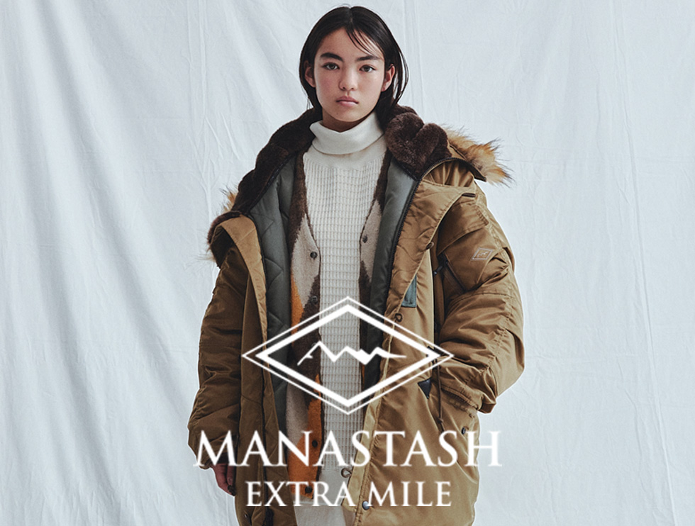 MANASTASH/マナスタッシュ/LARGE LOGO FULL ZIP HOODIE | MANASTASH